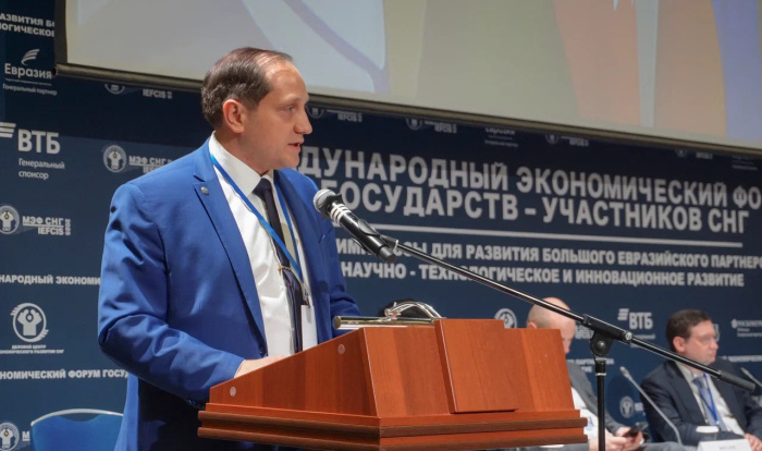     Генеральный директор Делового Центра экономического развития СНГ Вадим Ганин. Источник: пресс-служба Делового Центра экономического развития СНГ.