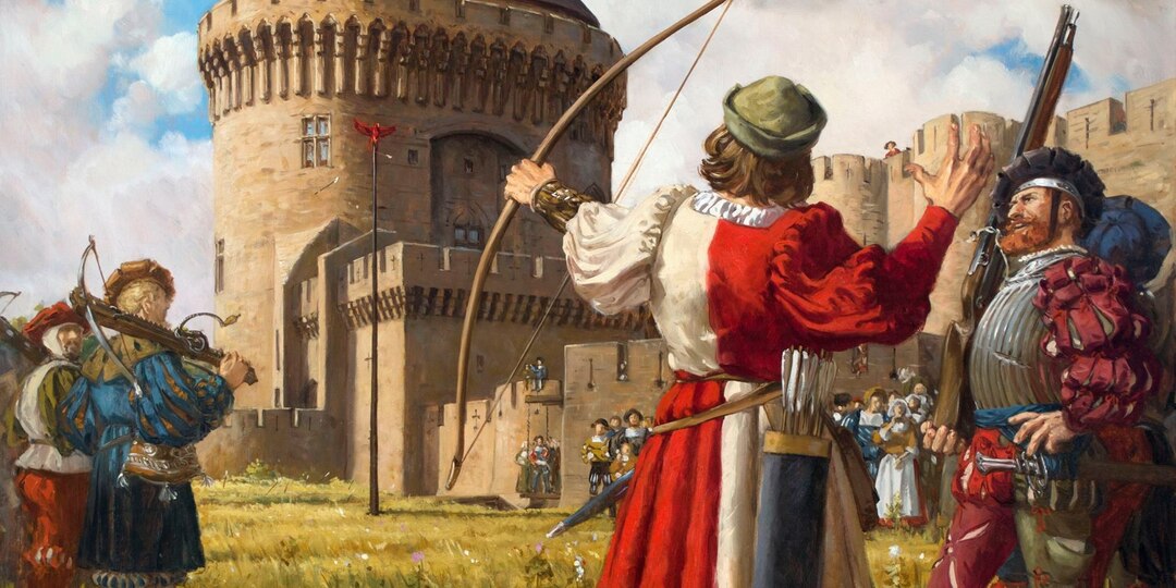 Раз в год в средневековых городах стреляли в попугая. И это не шутка