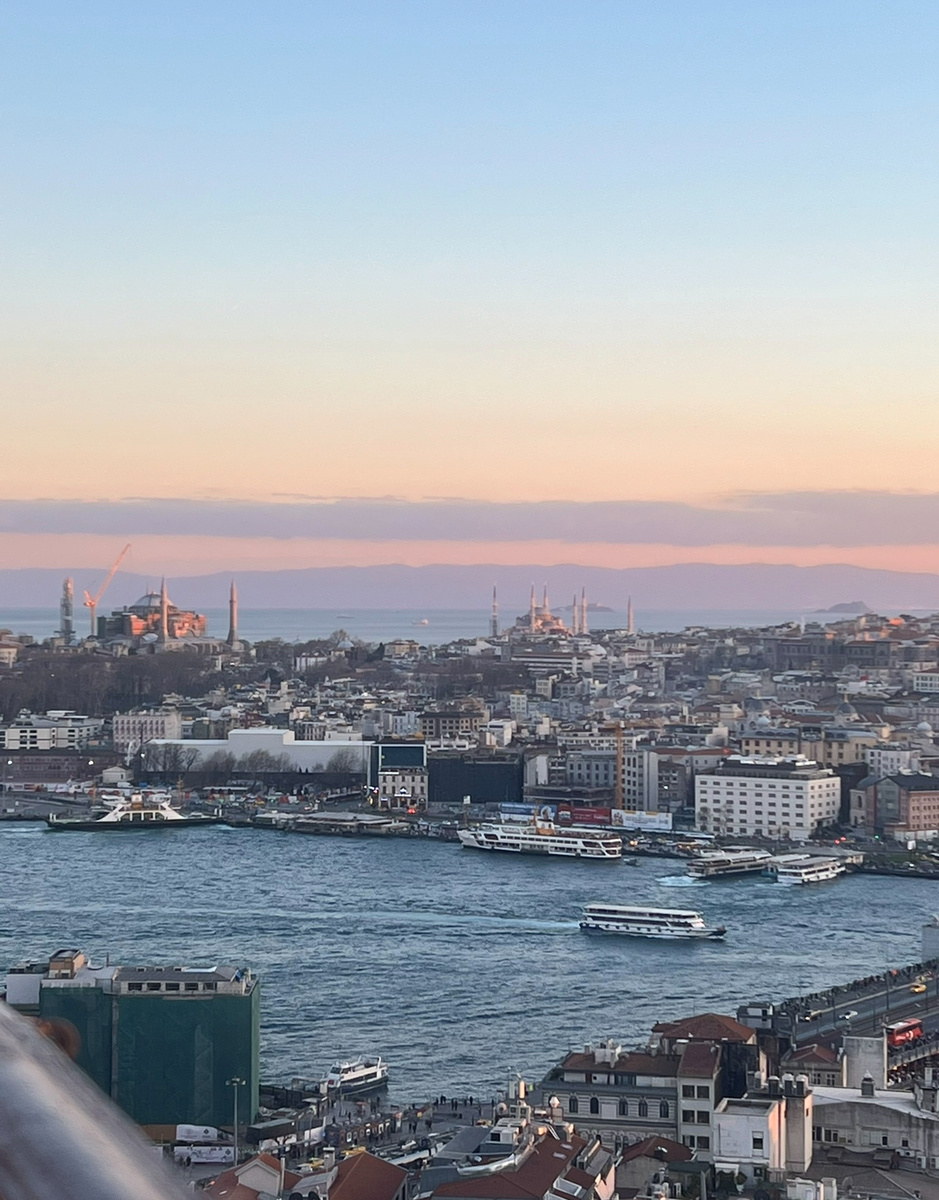 Невероятный Стамбул, фото из коллекции автора со смотровой Галатской башни