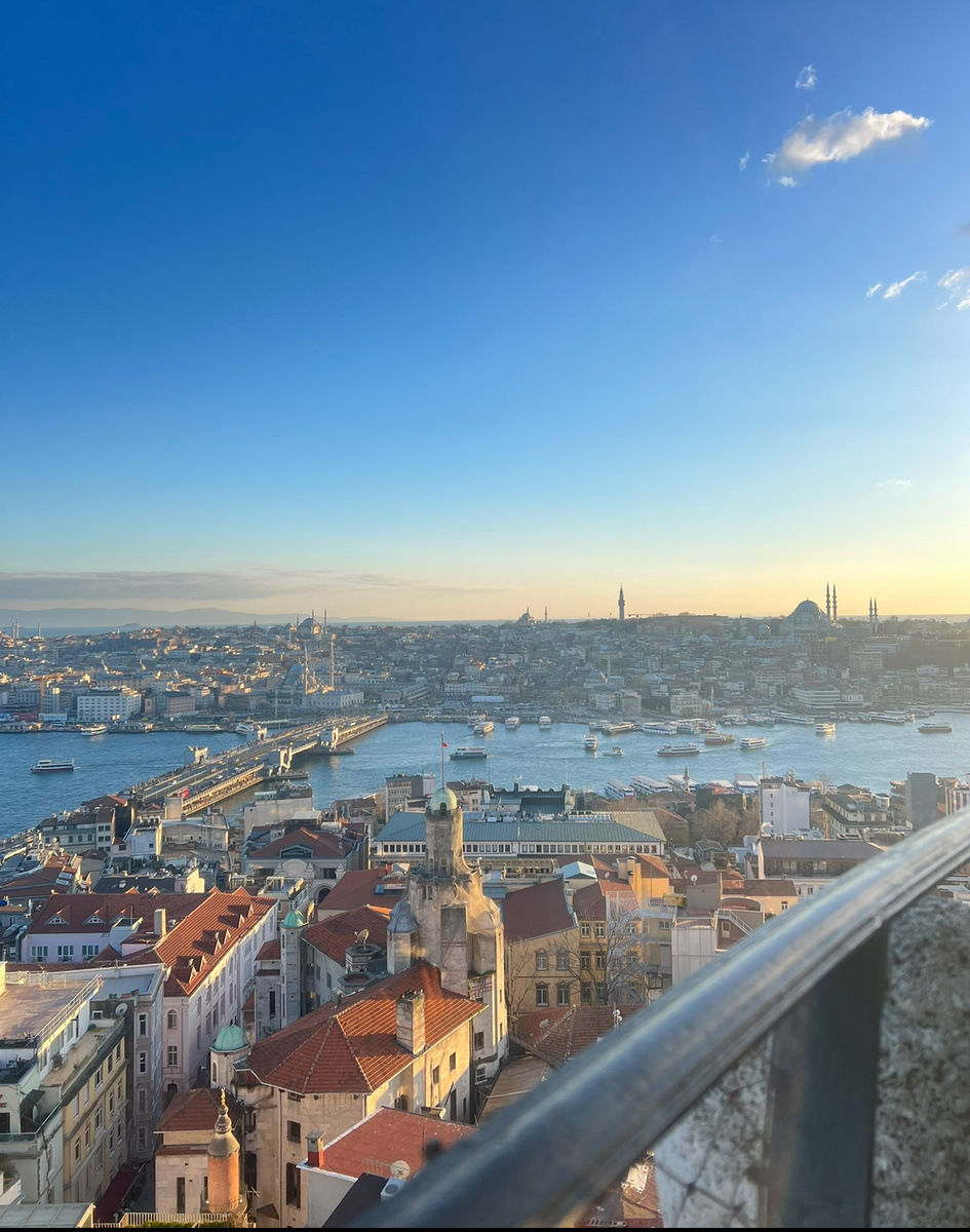 Вид на город