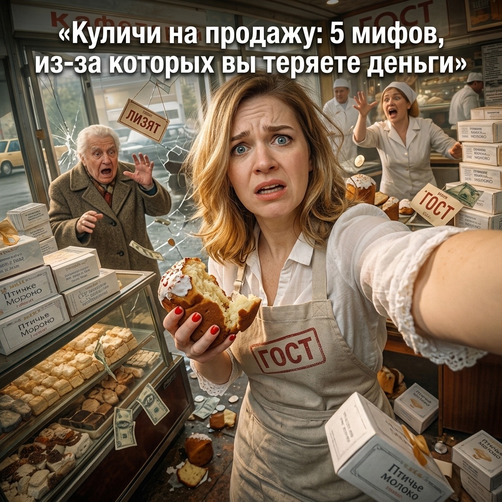    5 мифов о продаже куличей, мешающих заработку admin