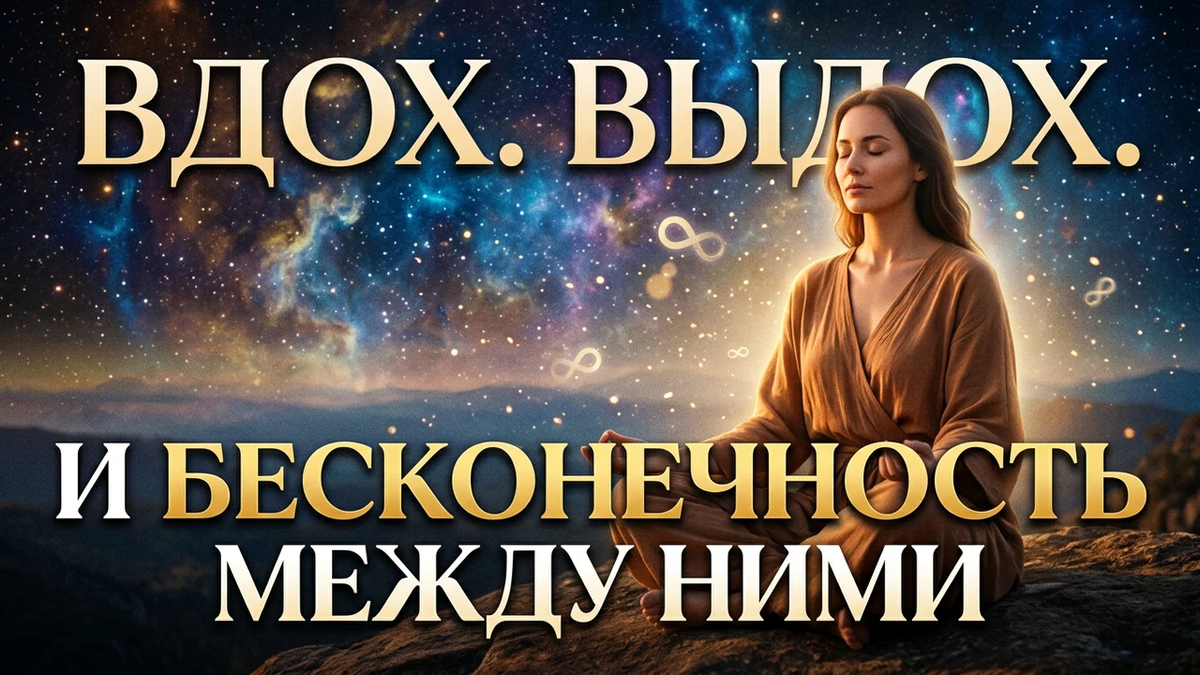 Вдох-выдох-Цигун-бесконечность