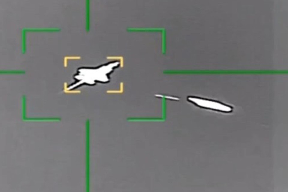    Кадры с поражением американского F-35 средствами ПВО Ирана, распространенные в сети.