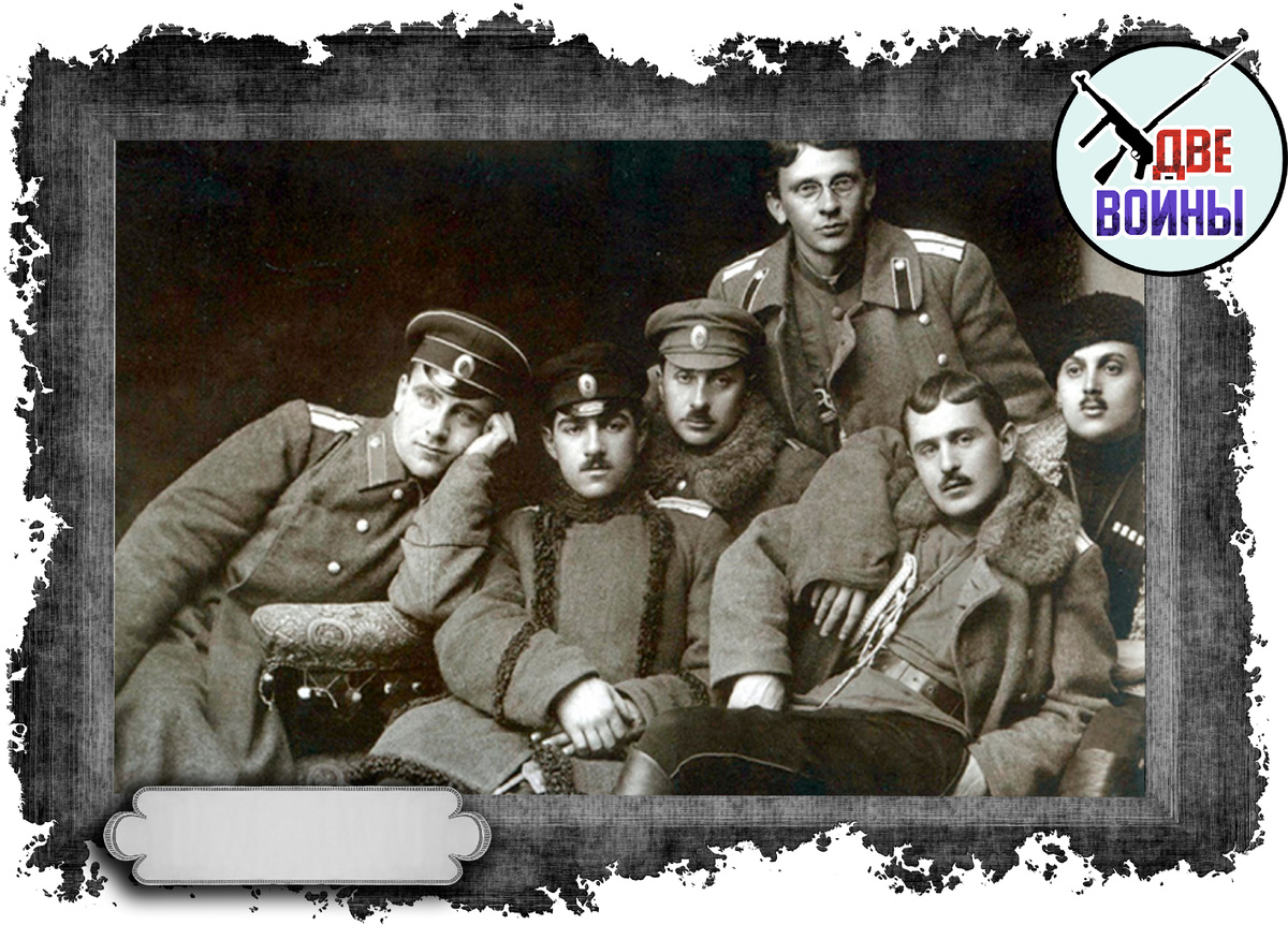 Белые офицеры. Фото в свободном доступе.