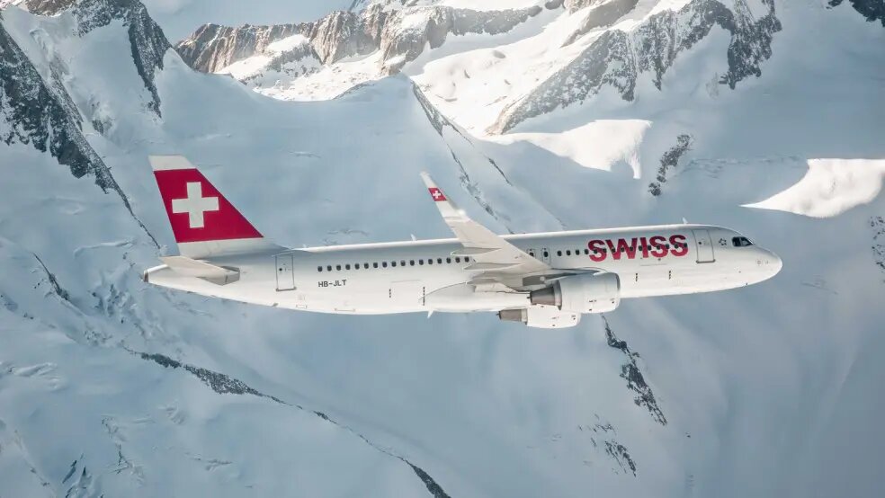 Airbus A320 авиакомпании SWISS