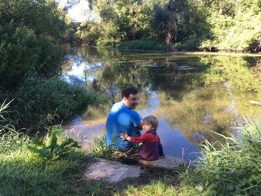 Утро на даче