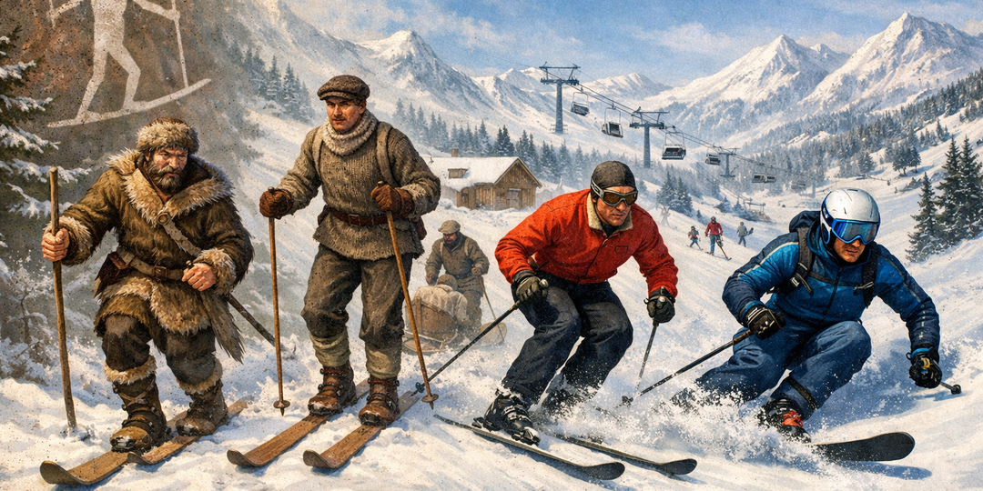 История горных лыж: от древности до наших дней