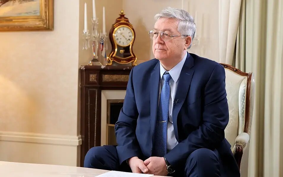 Интервью с послом России в Швейцарии С.В.Гармониным к 80-летию восстановления дипотношений между Россией и Швейцарией // SA / Mike Gorsky