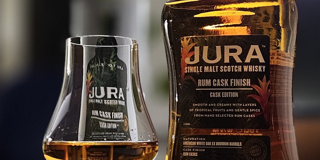 Jura Rum Cask Finish - годная питьевая Джура с лёгким ромовым фанком.