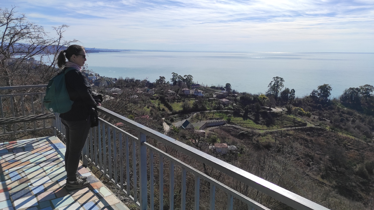 Весенняя Абхазия: мимозы, магнолии, ирисы уже цветут, но листьев на деревьях еще нет. Фото: Кирилл Полиенко / Polienko: путешествуем вдвоём