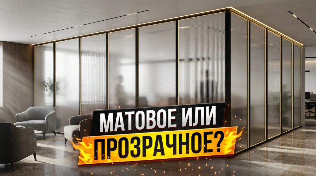    Матовые или прозрачные? 5 советов по выбору стеклянных перегородок в 2026 году. GarderobSystem