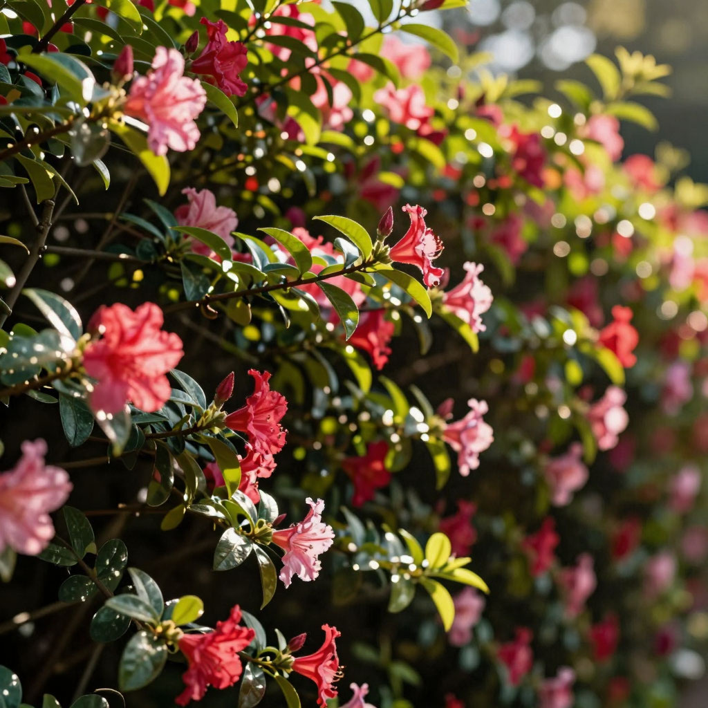 Цветущие кустарники