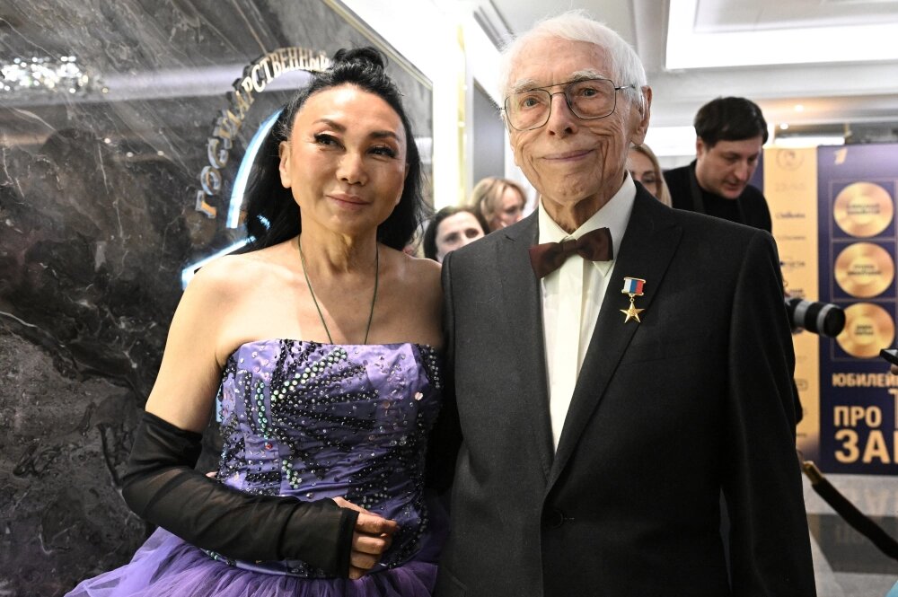    Александр Зацепин и Муза Ли. Фото: РИА Новости/ Кристина Соловьева