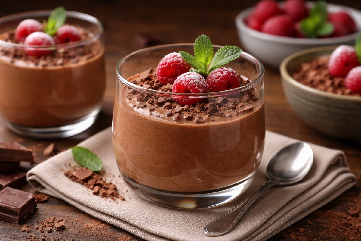 Шоколадный мусс