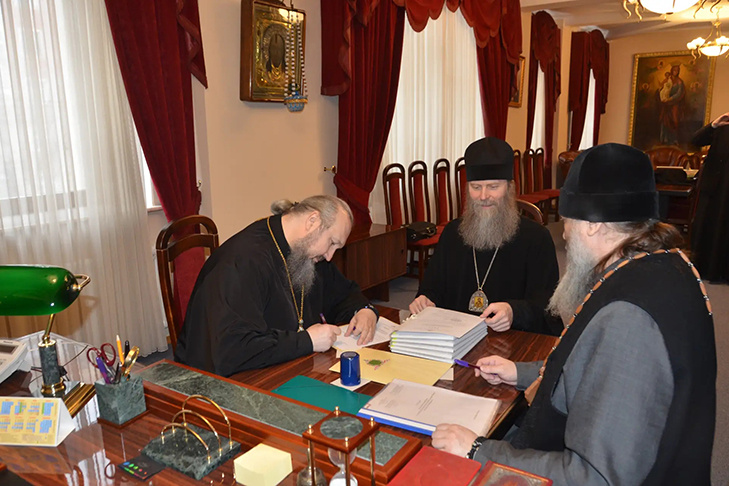    Фото Новосибирской митрополии