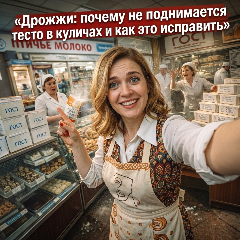    Основные причины, по которым дрожжевое тесто для куличей может не подниматься. admin