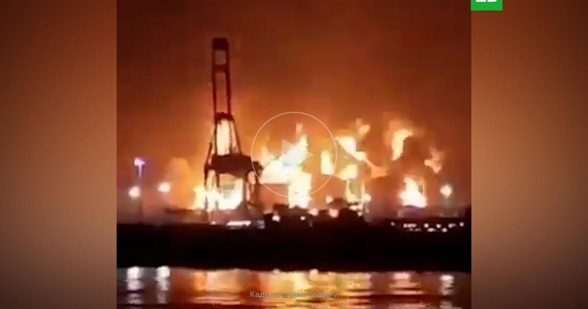 Завод по производству СПГ в Каторе.