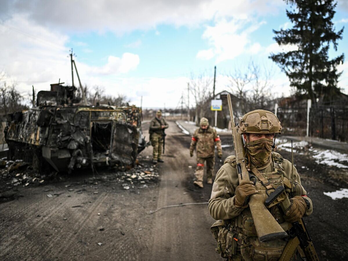    Российские военнослужащие в Курской области | © РИА Новости / Сергей Бобылев