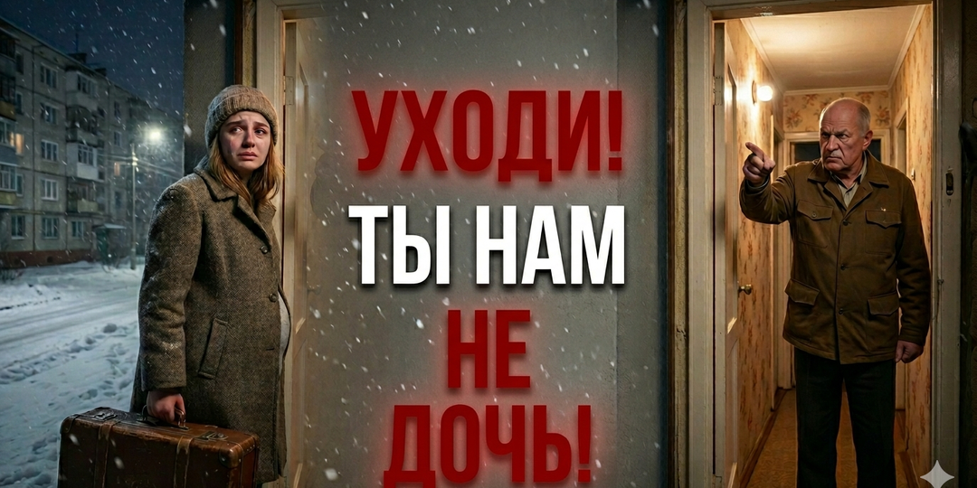 "— Уходи из дома! Ты нам больше не дочь, а позор нашей фамилии!" — кричал отец, выставляя беременную дочь на мороз. Спустя 15 лет он пожалел