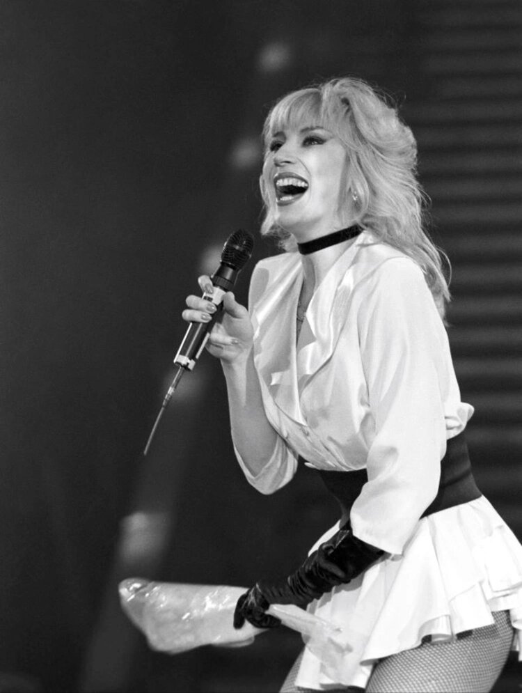 Певица Маша Распутина, 1991 год📷
