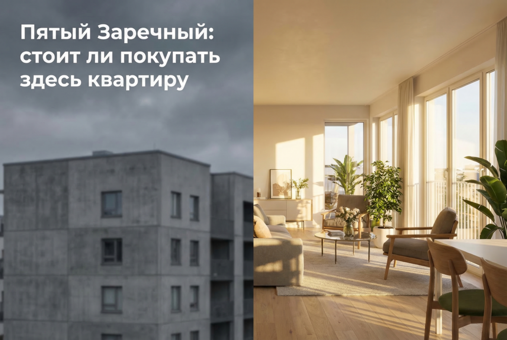    Пятый Заречный: актуальный анализ рынка недвижимости и городской среды sklyuchom