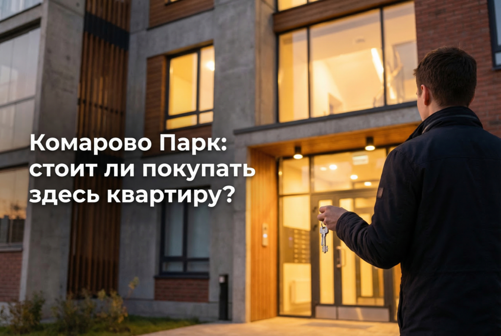    Комарово Парк — современный жилой квартал в экологичном районе Тюмени. sklyuchom