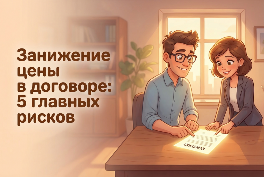    Почему опасно занижать цену в договоре купли-продажи недвижимости sklyuchom