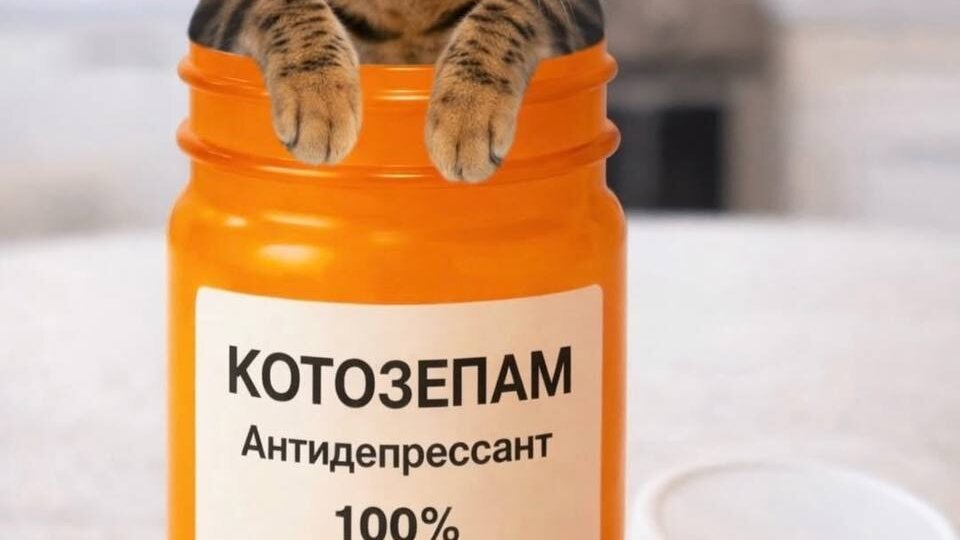 Пушистый юмор от забавных котиков