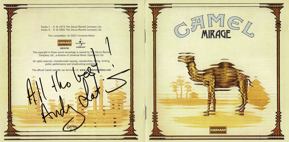 Camel "Mirage" - Andy Latimer facsimile 