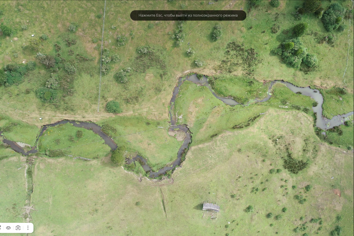 Монте-Верде, вид сверху. Ранее ученые считали, что этому месту около 14 500 лет. Фотография: Институт экологии и биоразнообразия (IEB), Папский католический университет Чили.