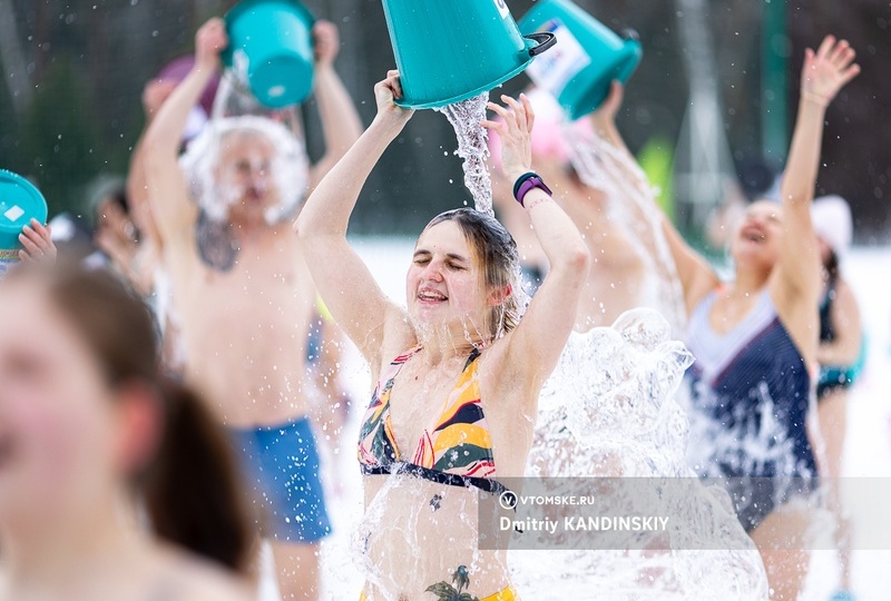 Акция с массовым обливанием холодной водой пройдет в Томске 4 апреля