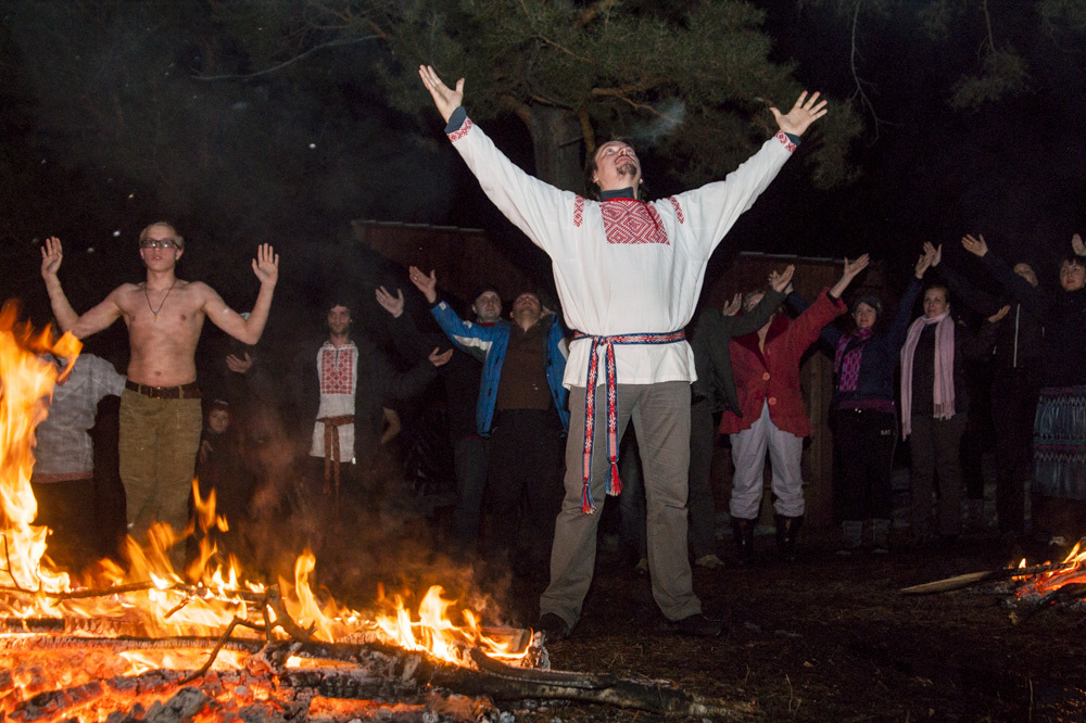    Славянский праздник равноденствия в Красноярске, март 2014. Фото: АиФ/ Ирина Якунина