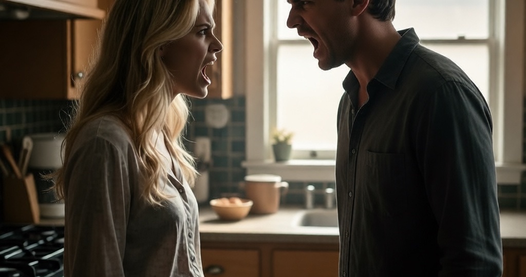 «Ты сидишь? Быстро готовь ужин!» — муж стукнул по столу кулаком.