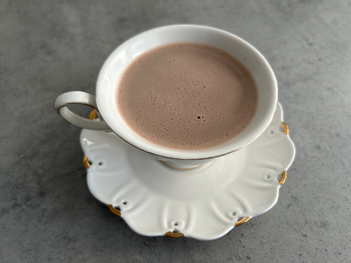 Что может быть лучше чашечки ароматного какао после работы ?