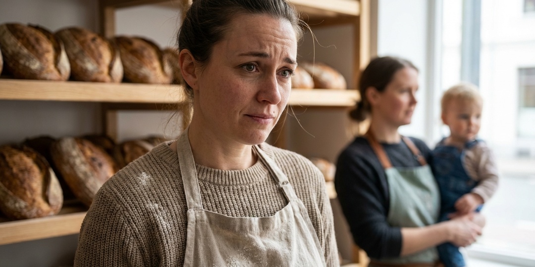 — Муж сказал «Алина с детьми поживёт у нас, я обещал», а когда я вернулась из поездки, моя пекарня пахла подгузниками и два года моего труда