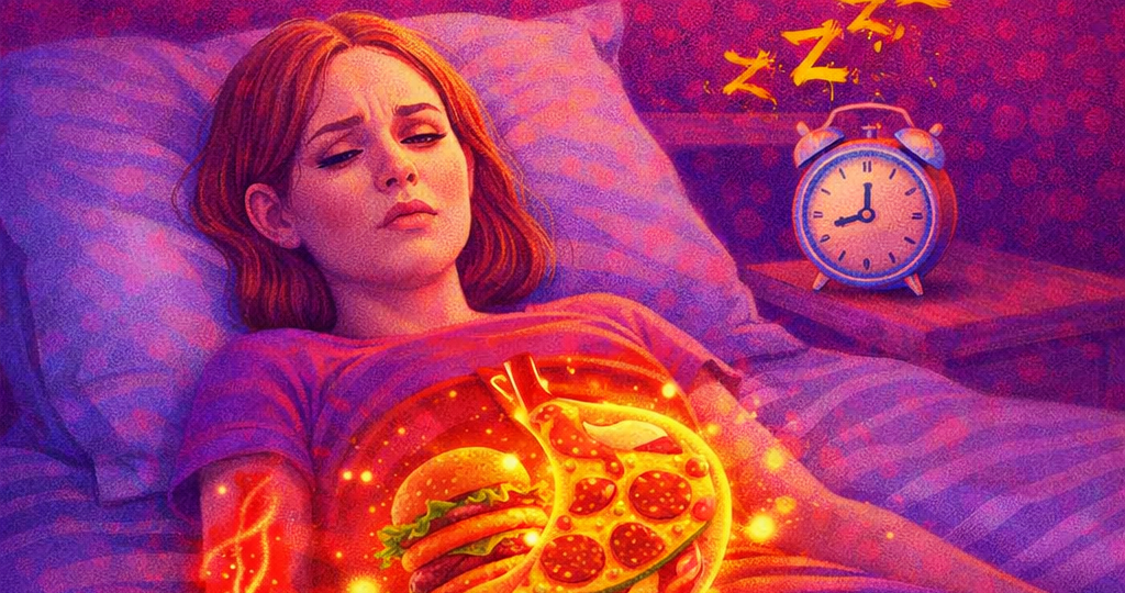 Ошибка за ужином, из-за которой сон становится поверхностным