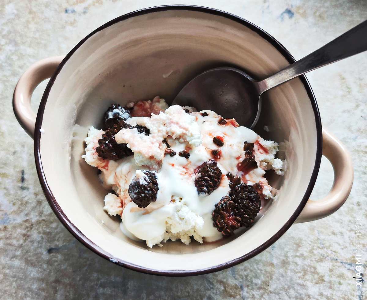 Творог с добавками.