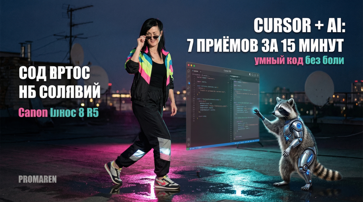    В Cursor 7 рабочих приёмов ускоряют разработку — разбор за 15 минут | Марина Погодина, PROMAREN Марина Погодина