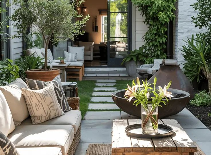 Американский сад: свобода, практичность и лёгкая небрежность — настоящий колониальный шарм на вашем участке! 🌿🍅