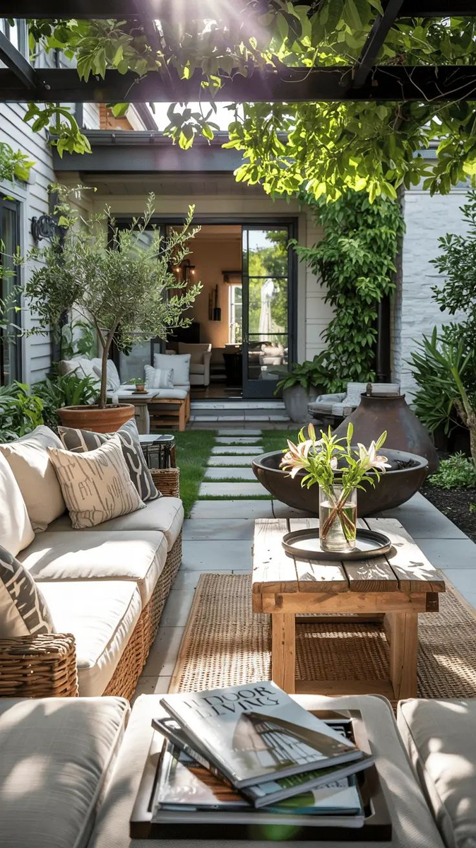 Веранда — сердце американского сада: здесь проводят всё свободное время