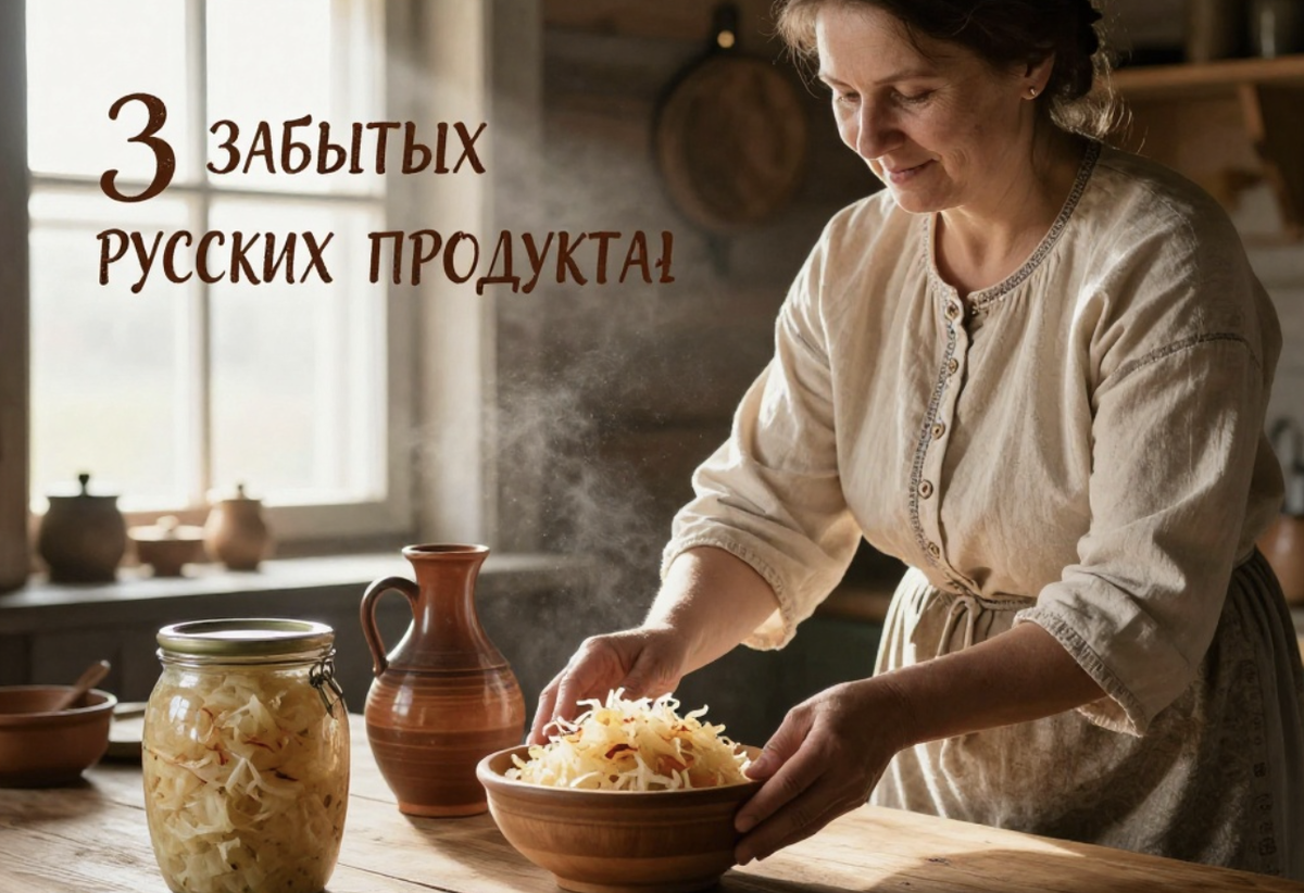 3 забытых русских продукта