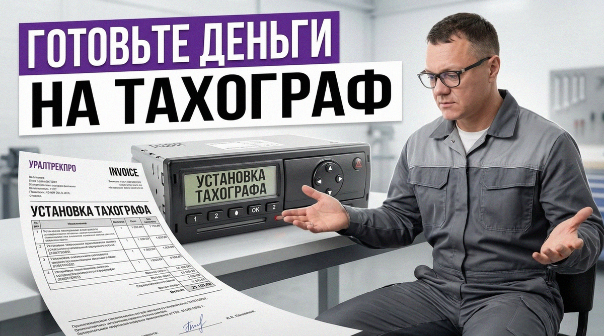    Актуальные цены на установку тахографа на грузовик в 2026 году