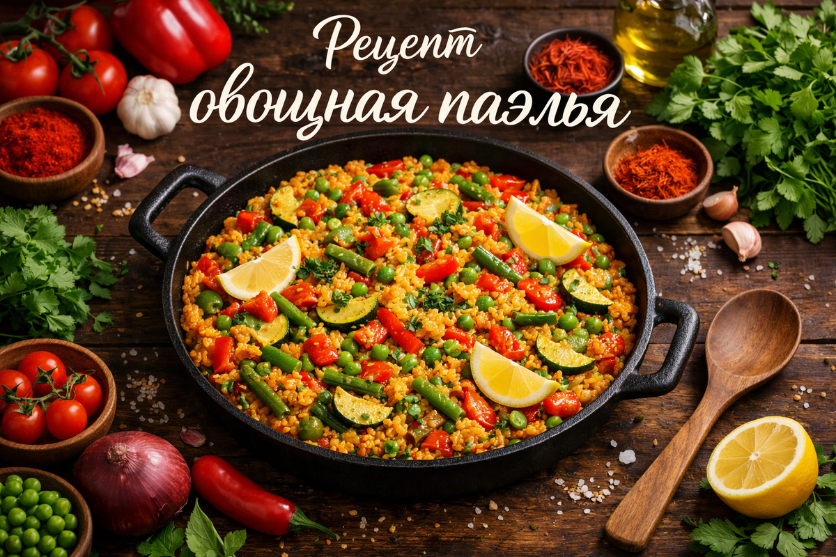 Овощная паэлья