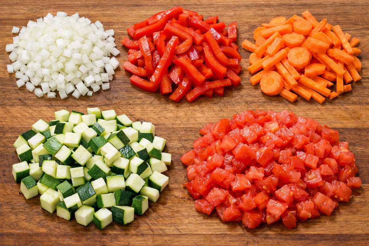 Подготовка ингредиентов