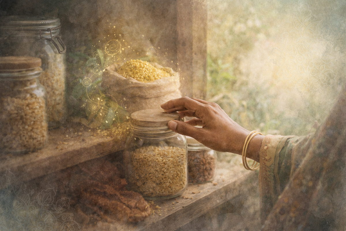 Пшено на дальней полке