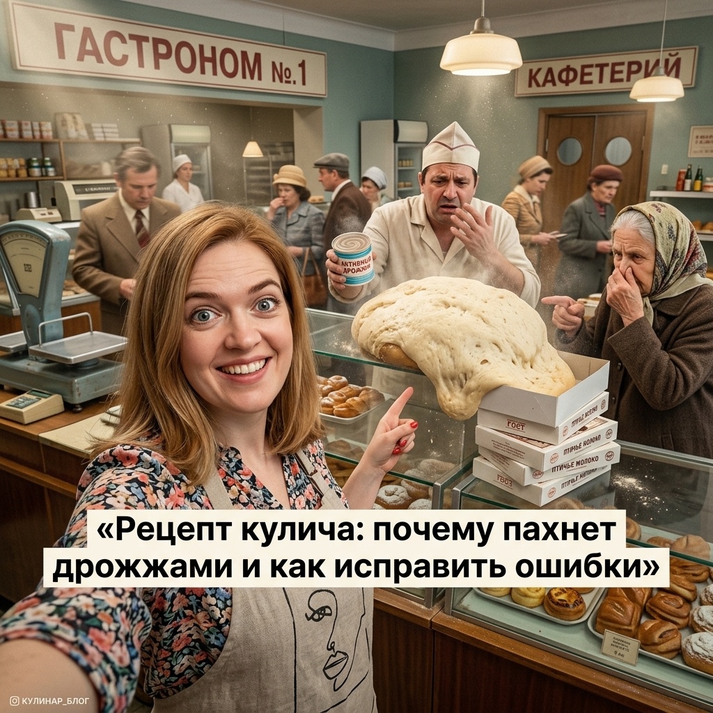    Как избавиться от запаха дрожжей в куличе: советы и рецепт admin