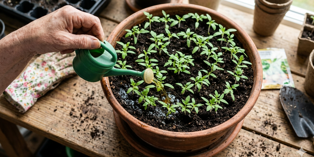 Мягкое натуральное удобрение для рассады на окне которое делают растения крепкими и здоровыми.