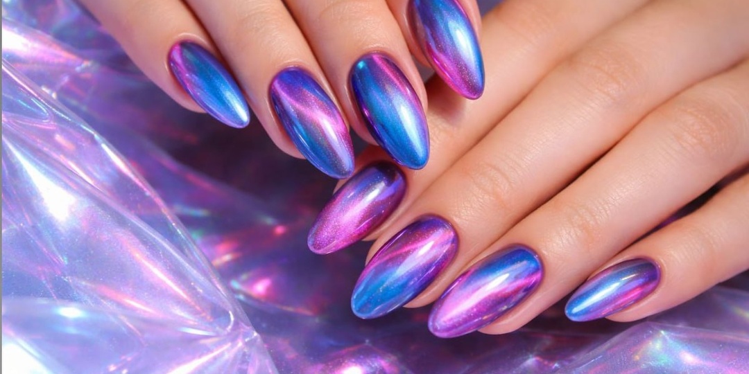 Френч-кошка: трендовый маникюр весны-2026 сочетает классику и мерцание — 10 идей