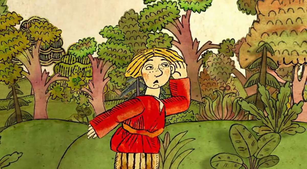 Кадр из м/ф "Про Ивана-дурака".