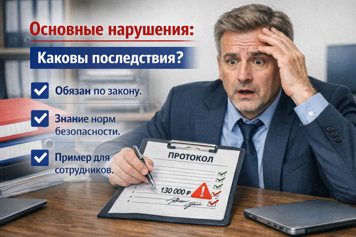 На проверке ГИТ всё чаще задают один и тот же вопрос: «Где протокол обучения директора?» Разбираем, почему ответственность становится персональной и что делать уже сейчас.